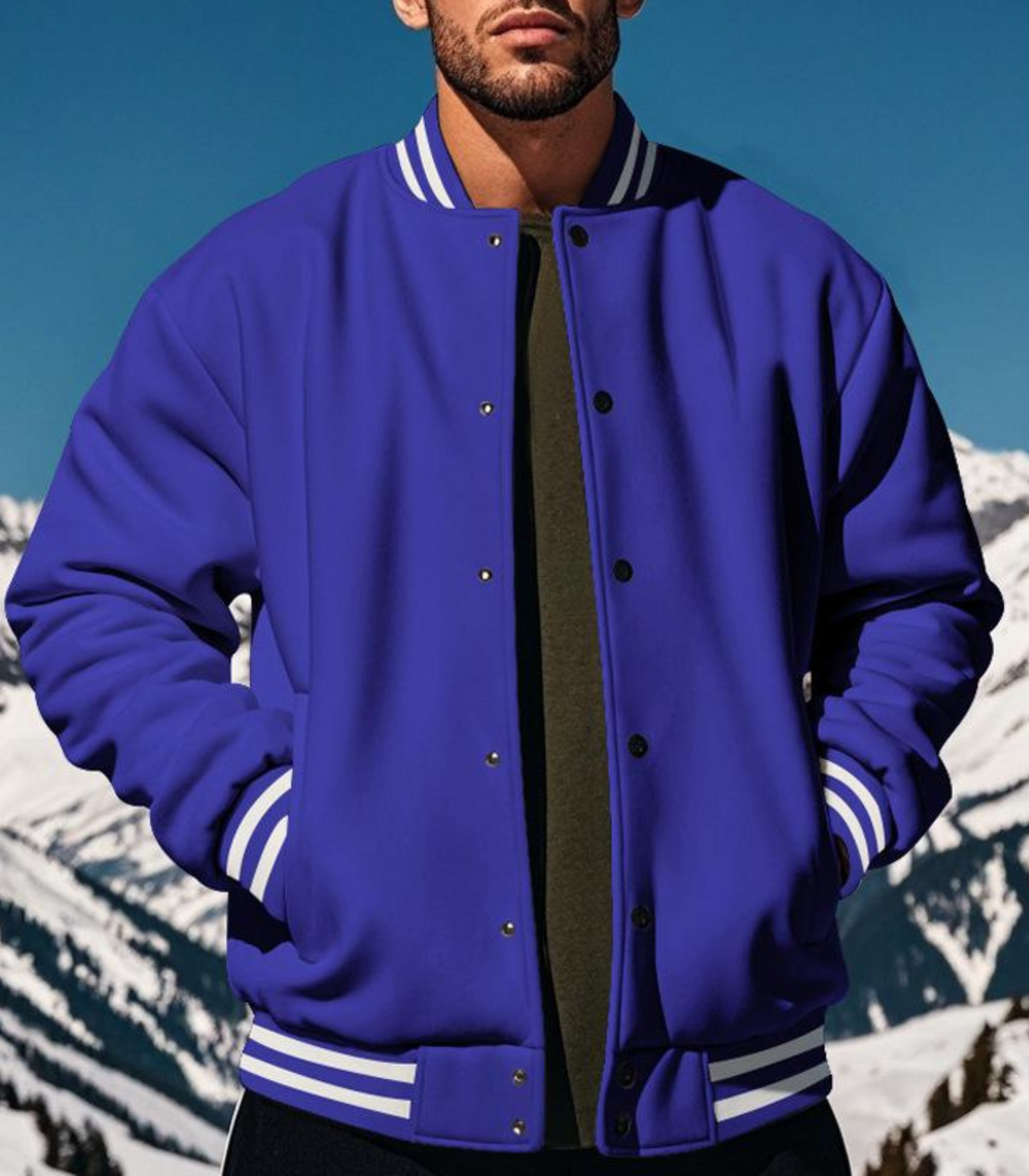 Regy - fleece baseballjack