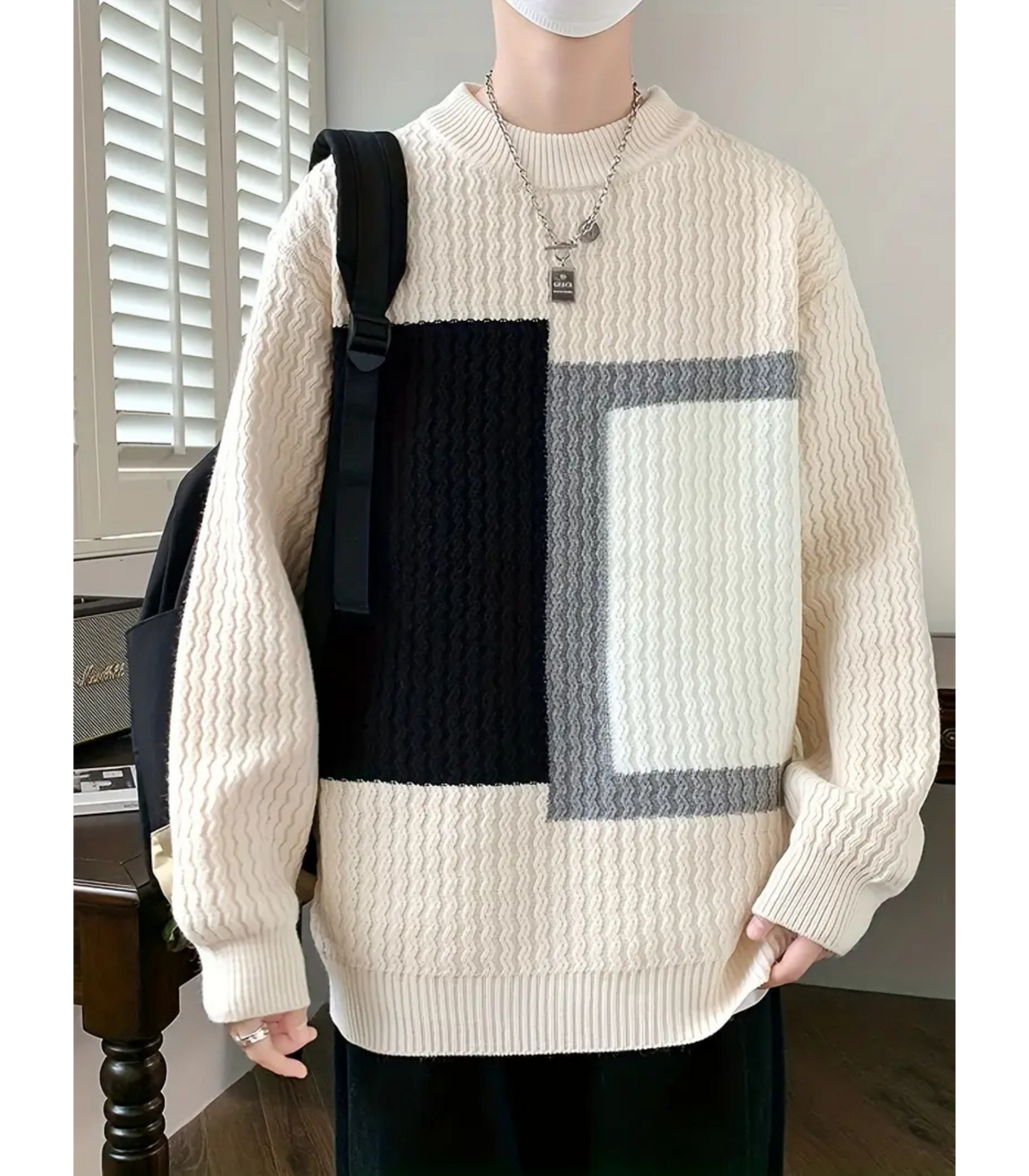 Jacob - Trendy gebreide trui