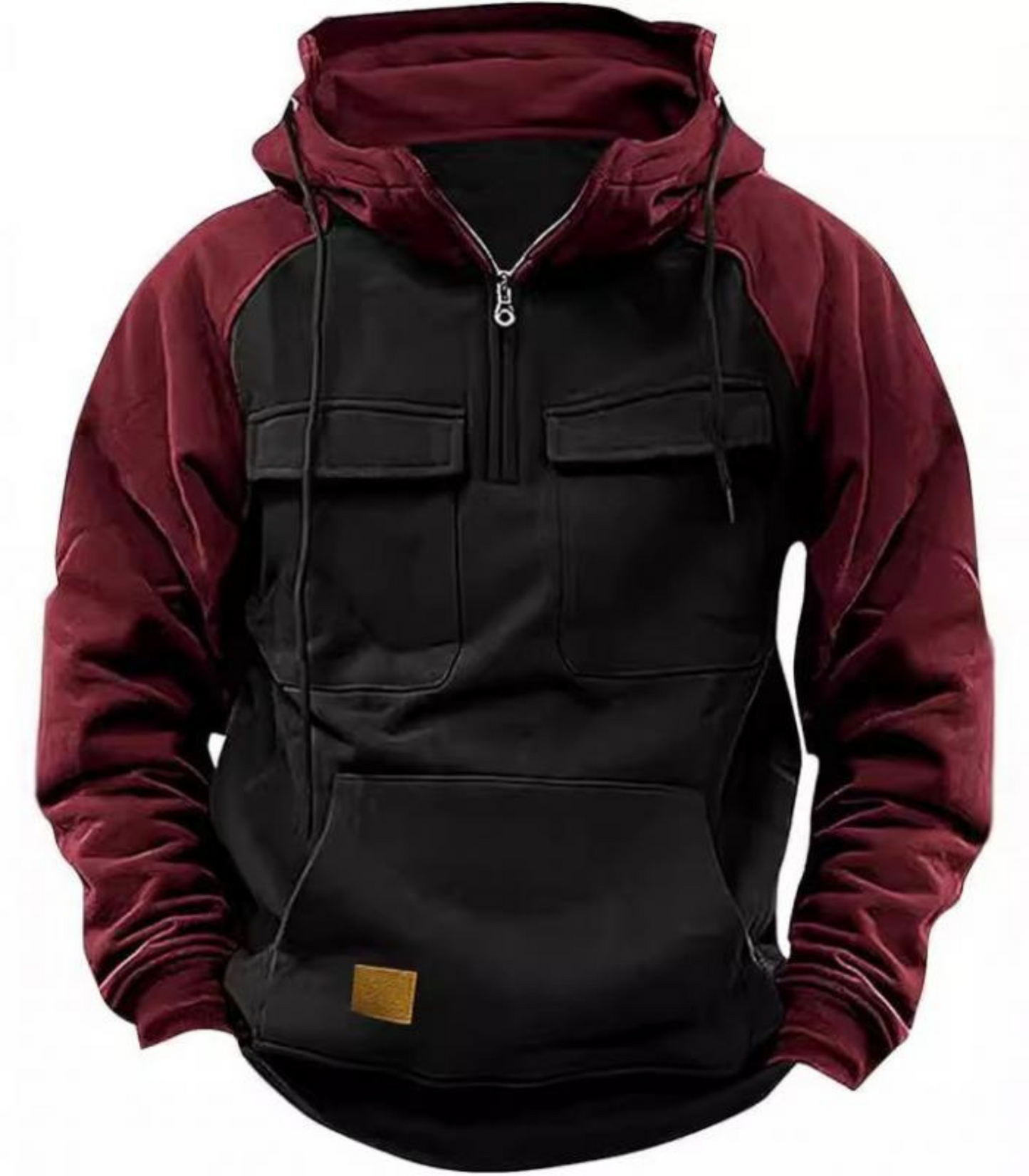 Tory - Kleurblok Cargo Hoodie
