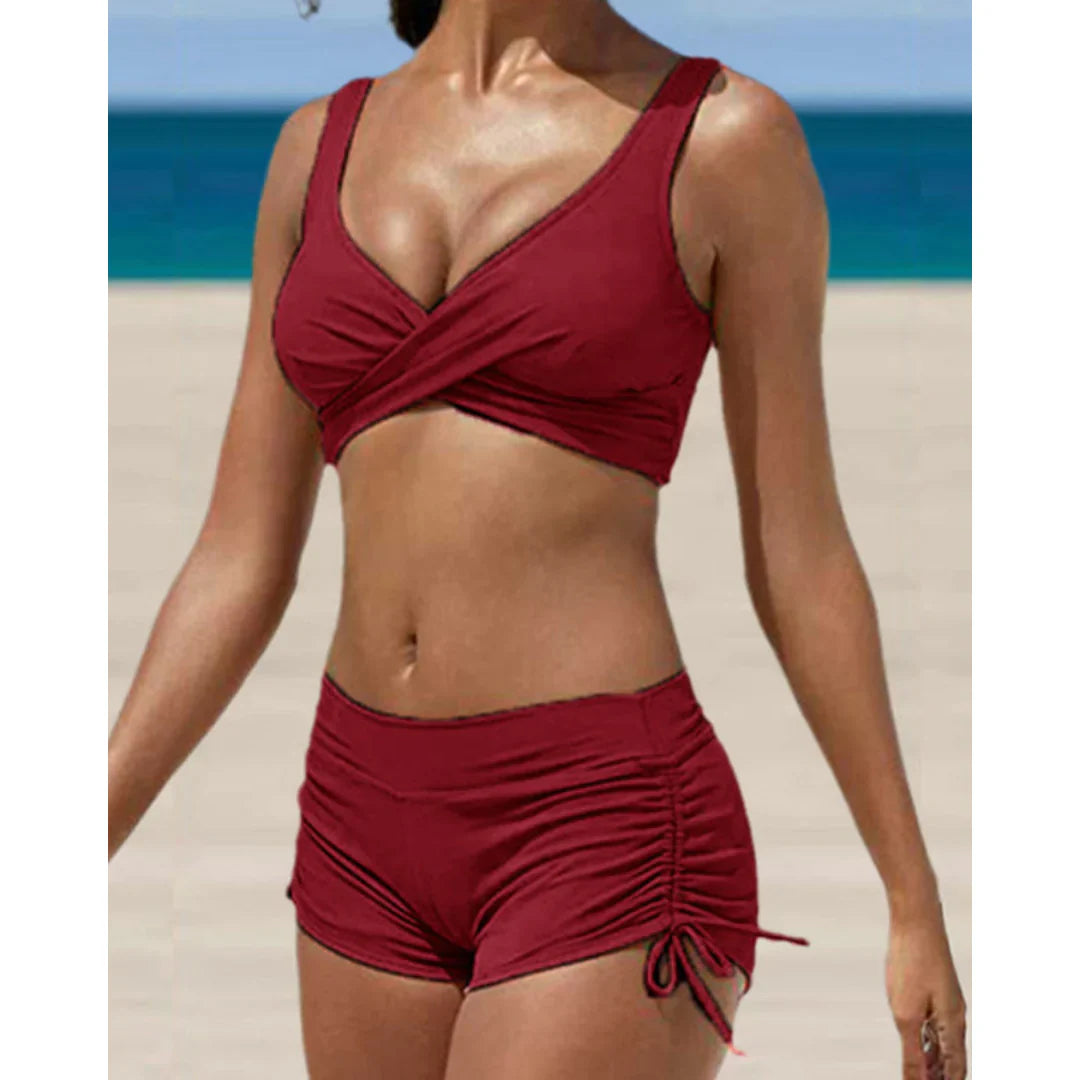 Chahida - Verstelbare Bikini met Trendy Print