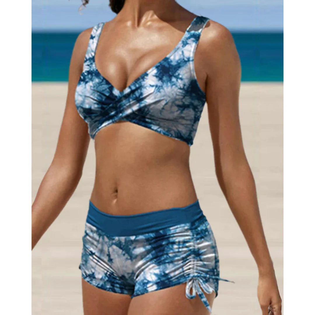Chahida - Verstelbare Bikini met Trendy Print