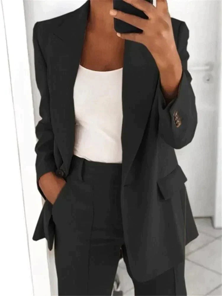 Delia - Business Set Blazer en Broek