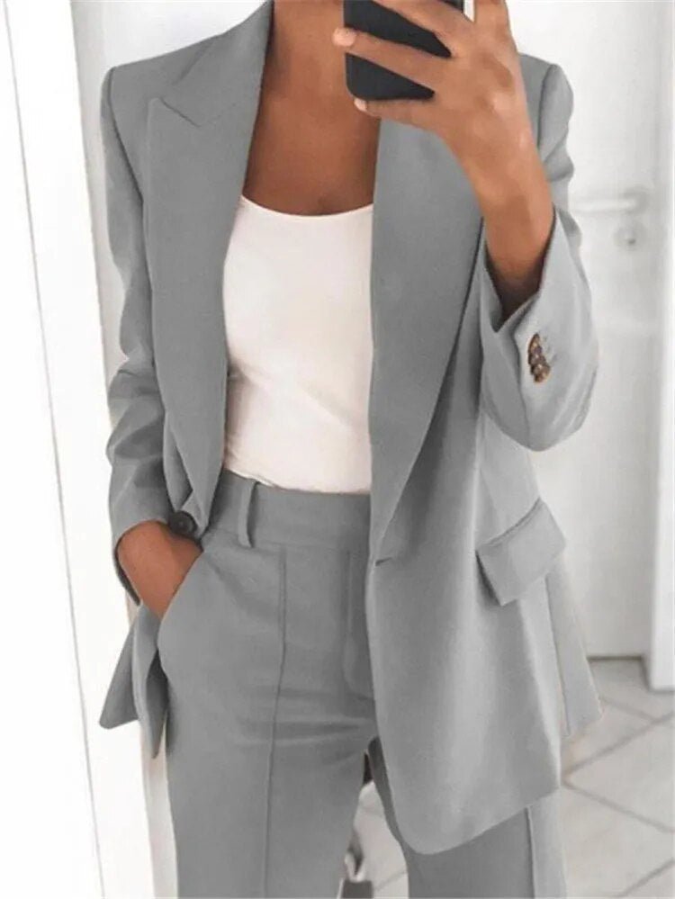 Delia - Business Set Blazer en Broek