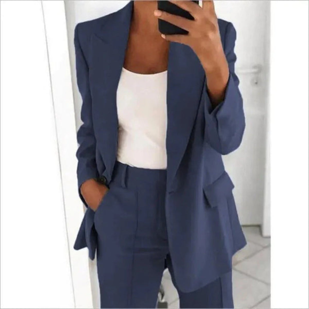 Delia - Business Set Blazer en Broek