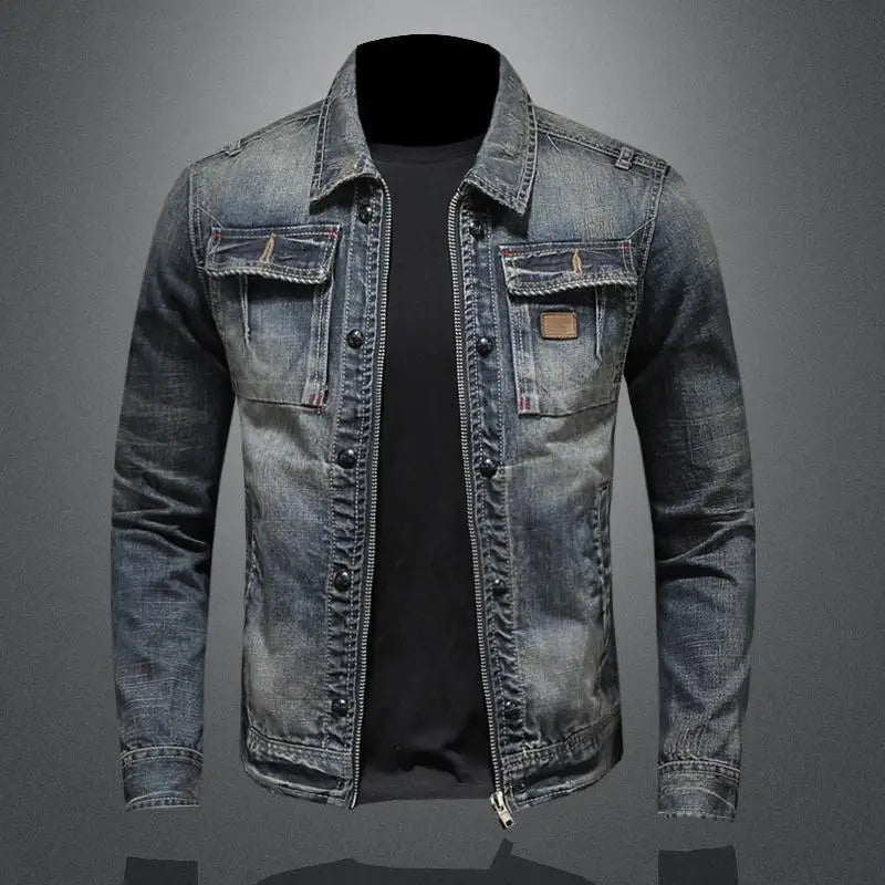 Jeff - Vintage heren spijkerjas