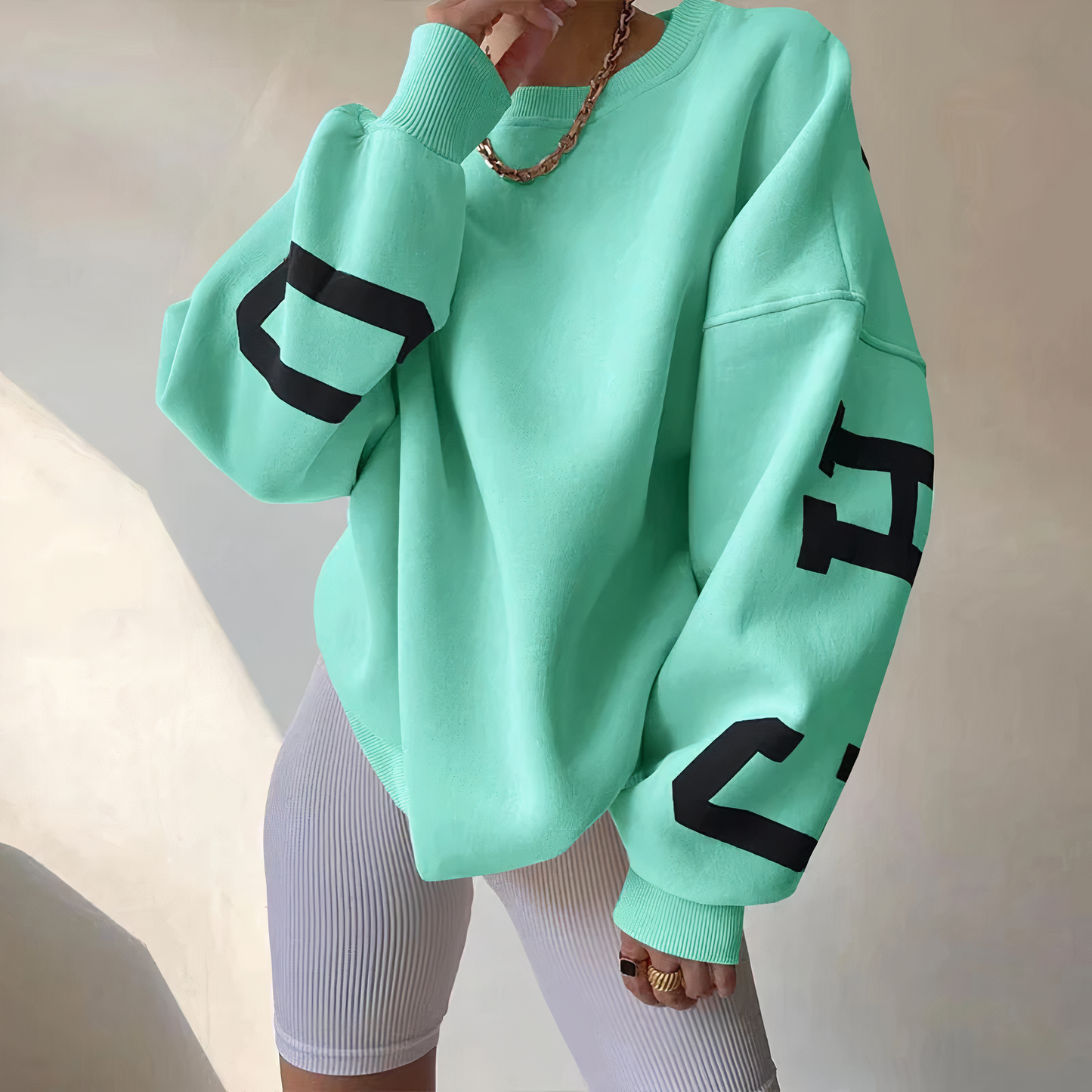Katy - oversized wintertrui