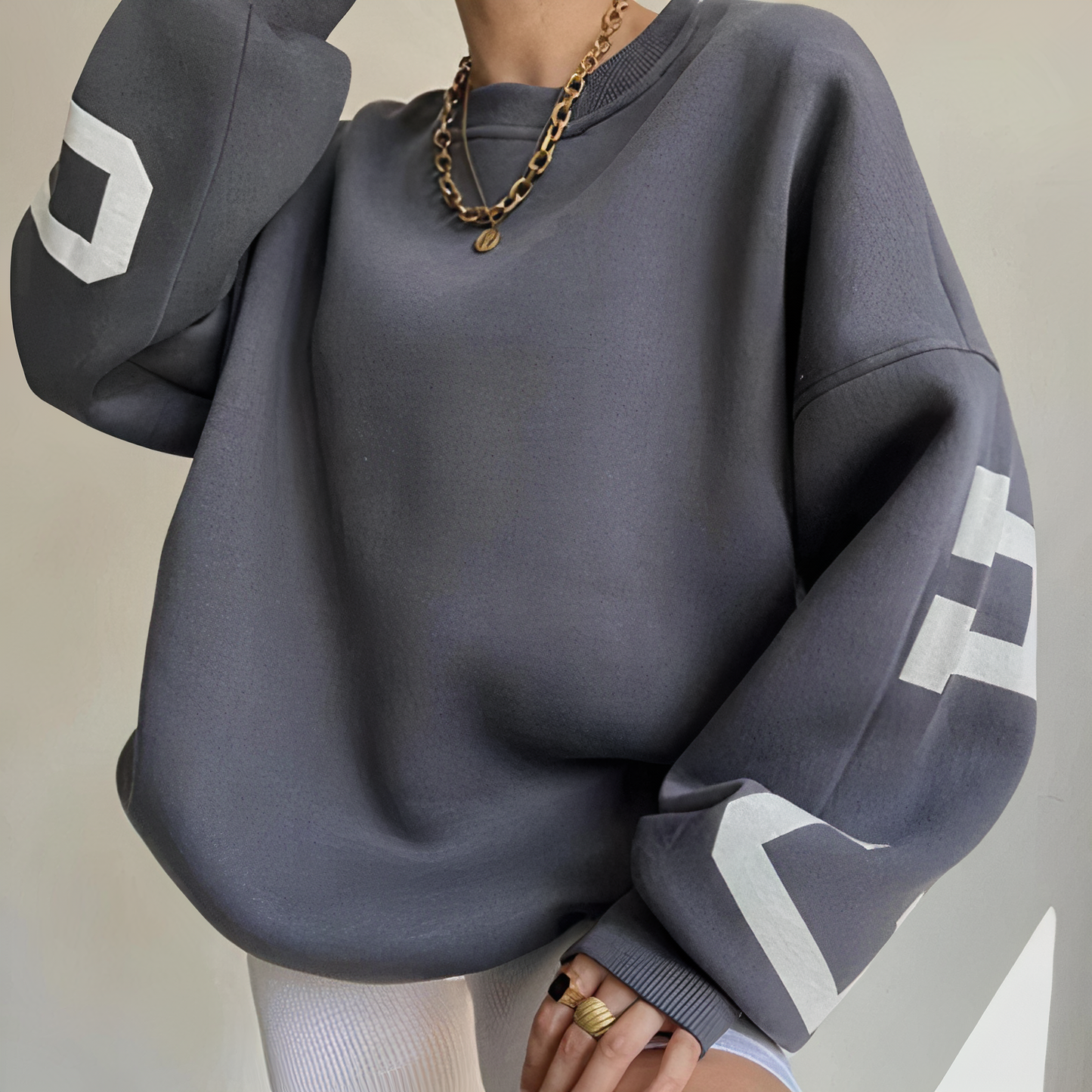 Katy - oversized wintertrui