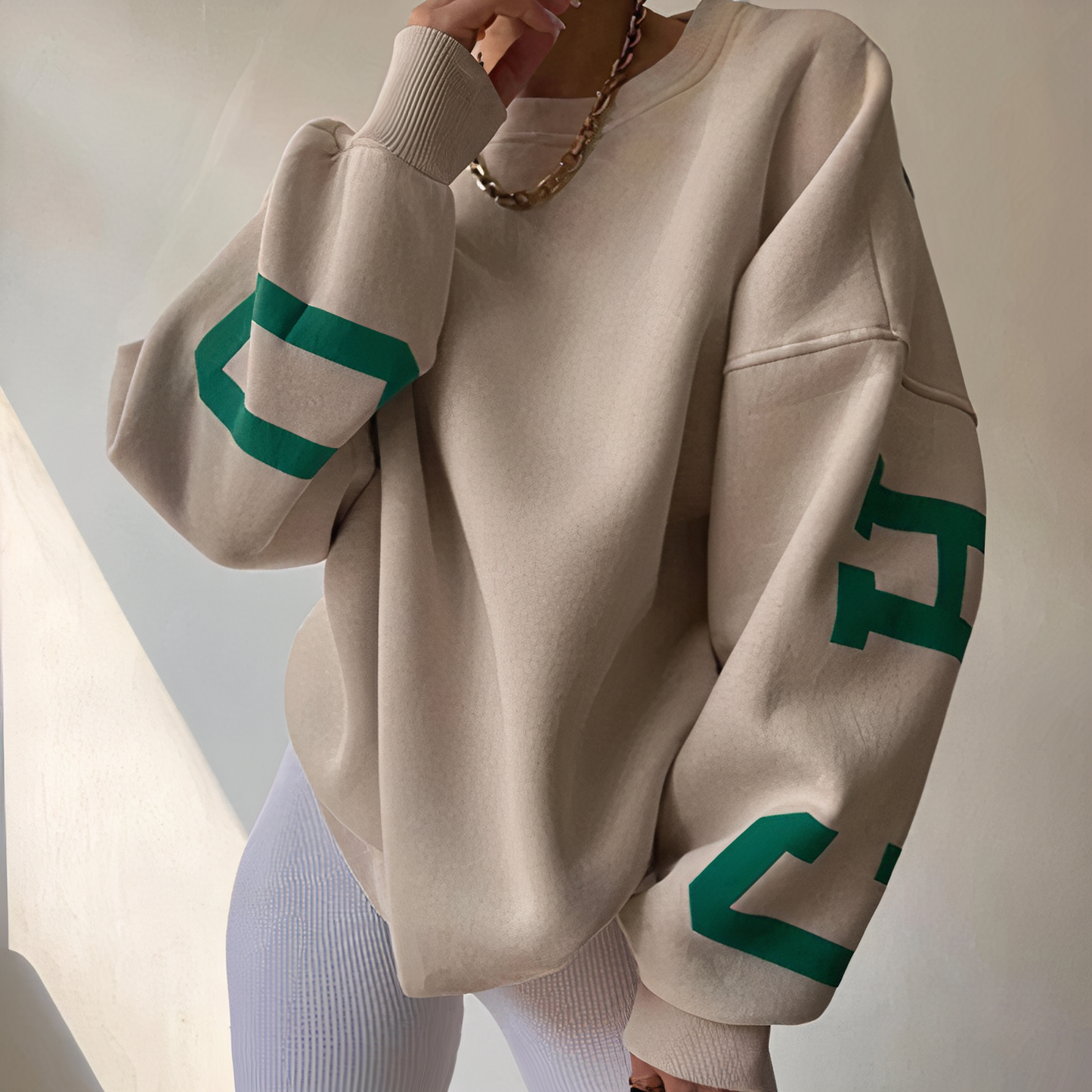 Katy - oversized wintertrui