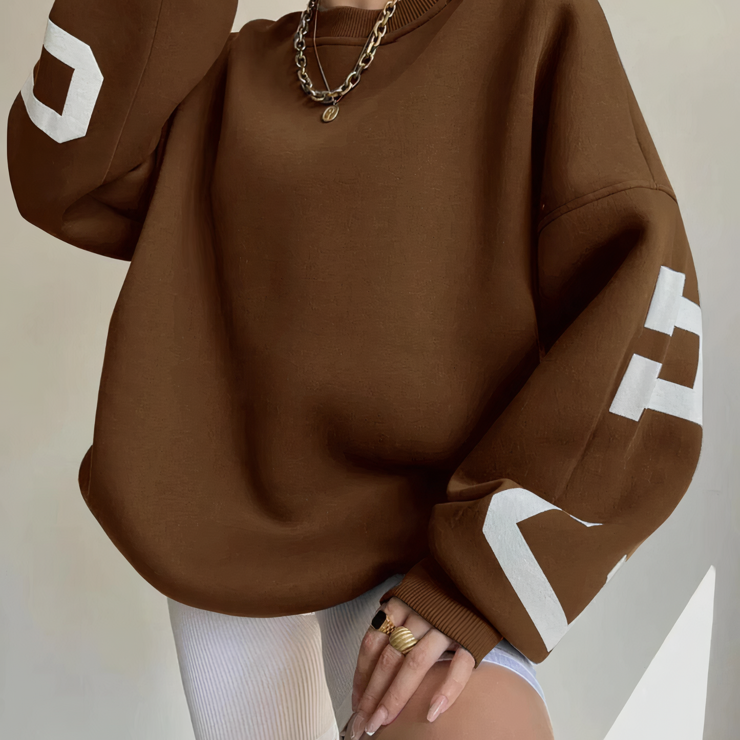 Katy - oversized wintertrui