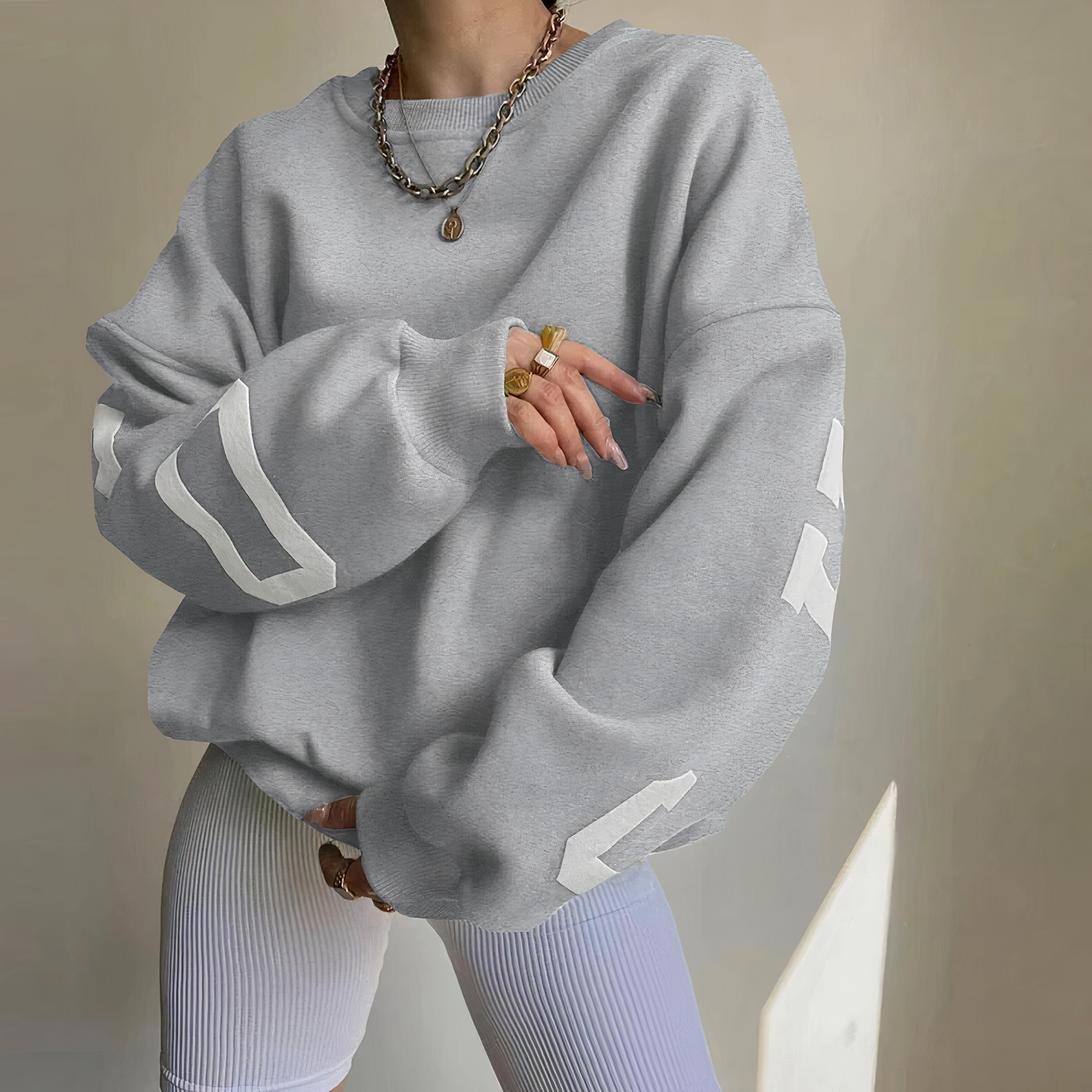 Katy - oversized wintertrui