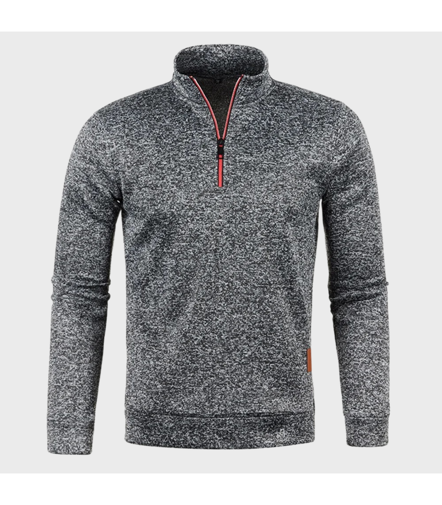 Joas - Warme herensweater met rits
