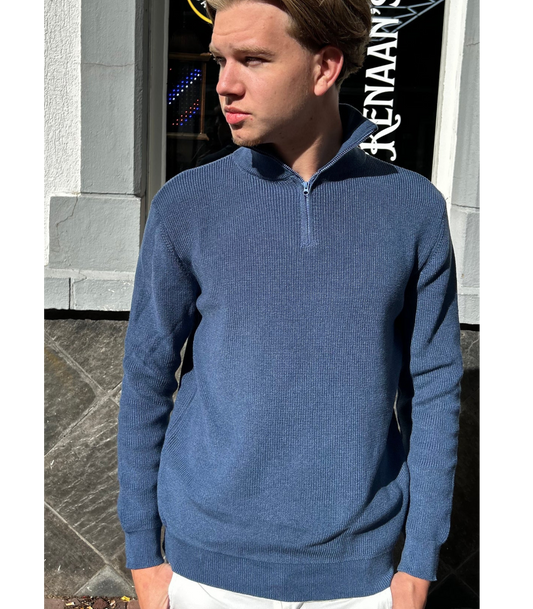Lucas – Warme Half-Zip Trui voor Heren