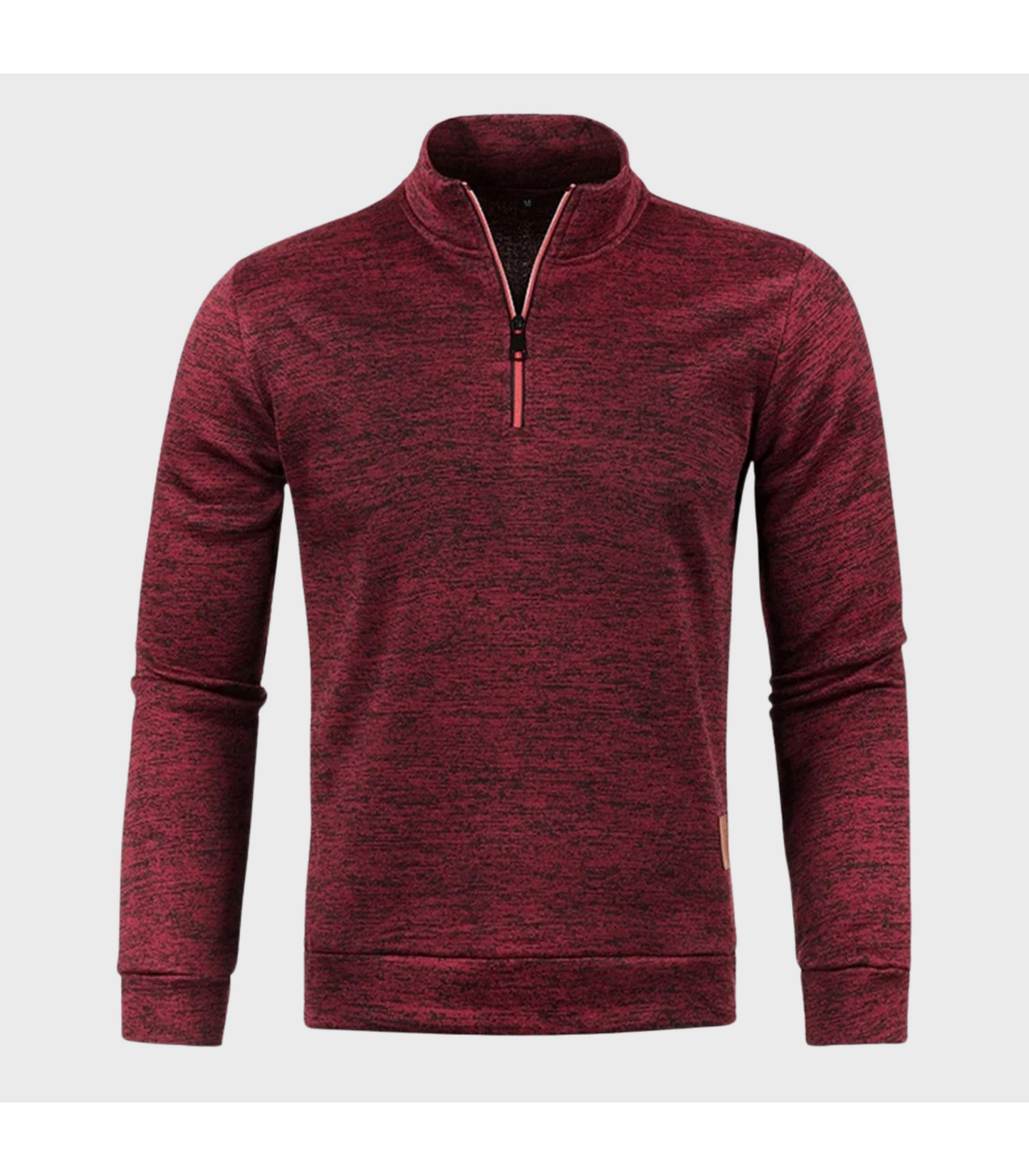 Joas - Warme herensweater met rits