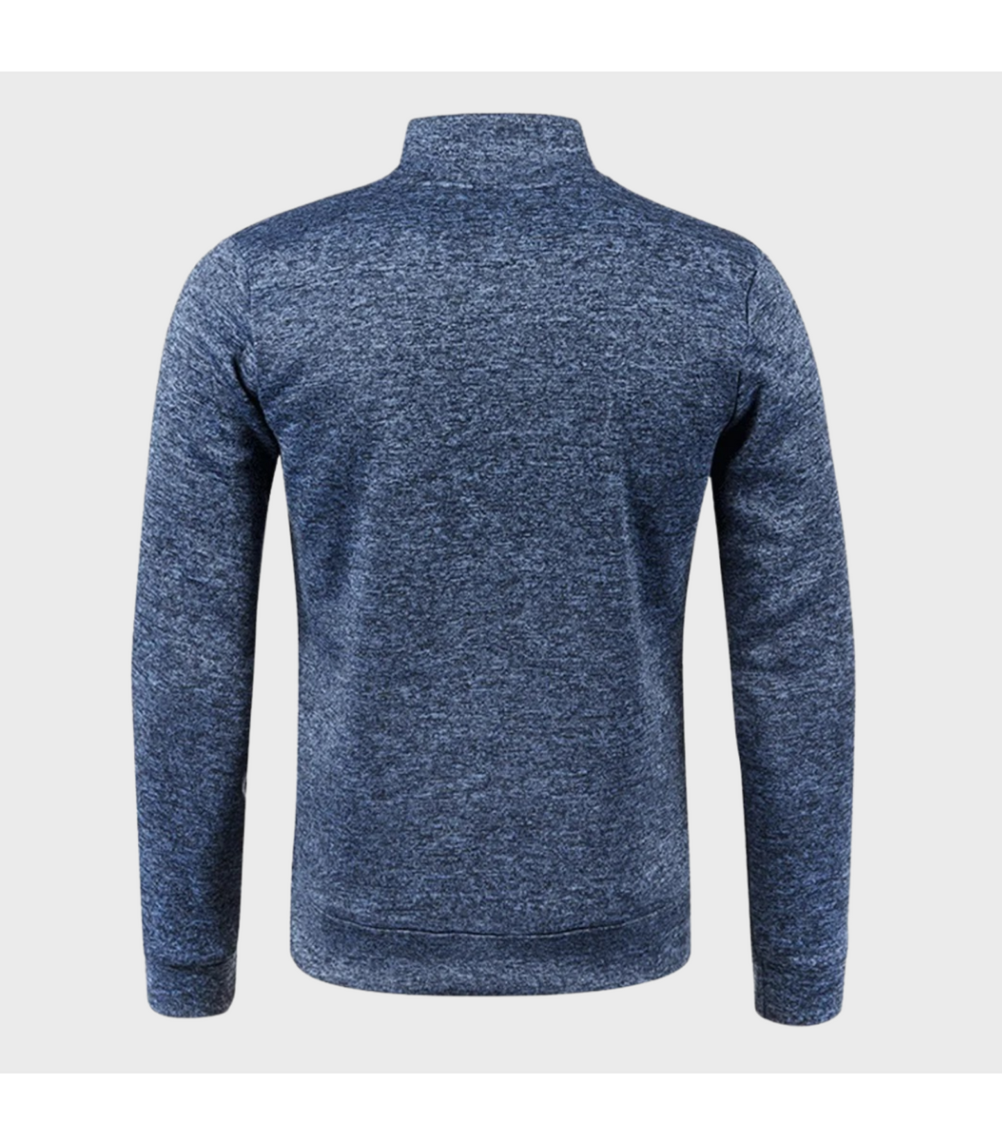 Joas - Warme herensweater met rits