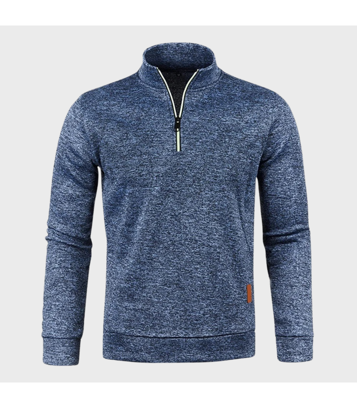 Joas - Warme herensweater met rits