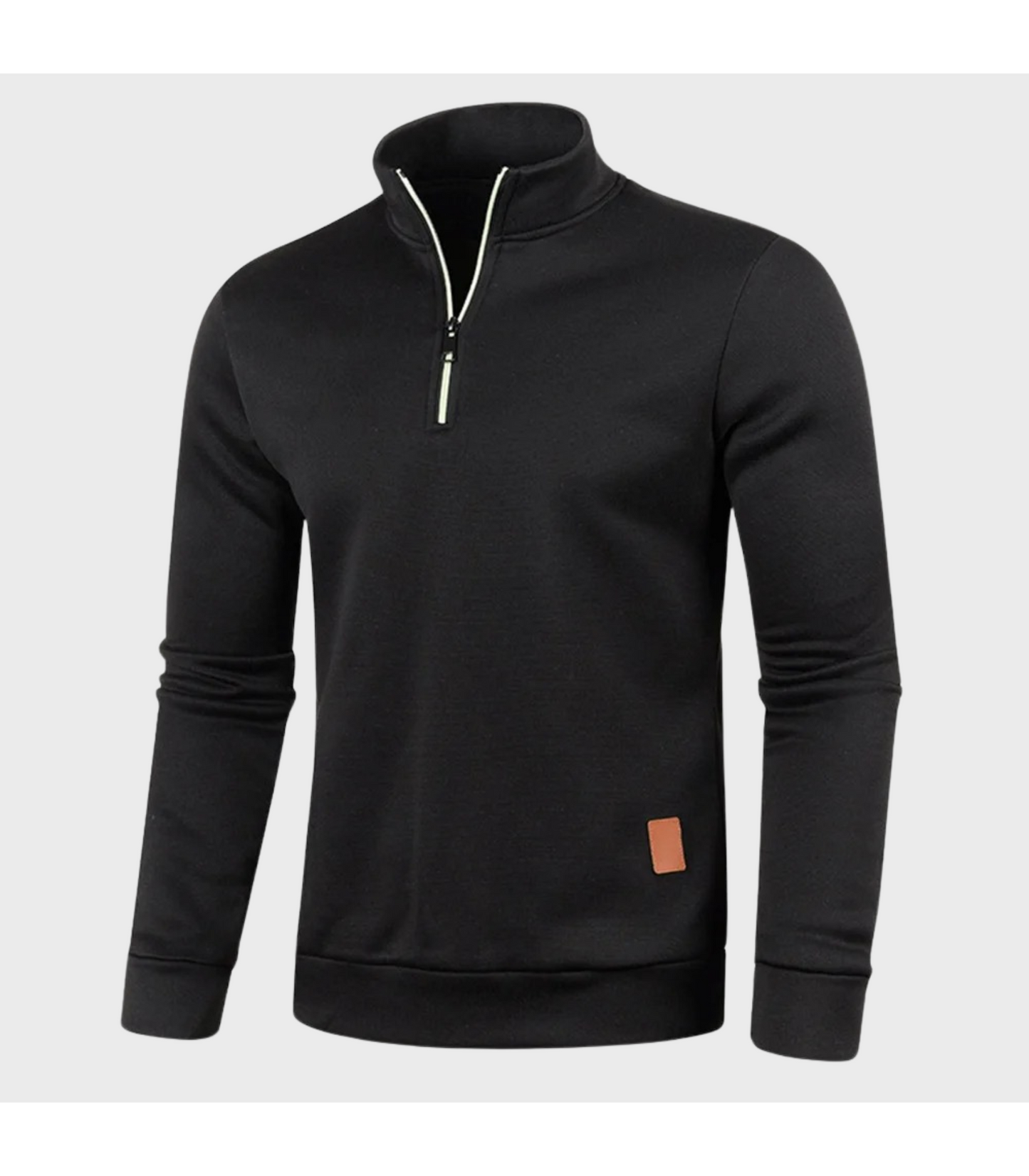 Joas - Warme herensweater met rits