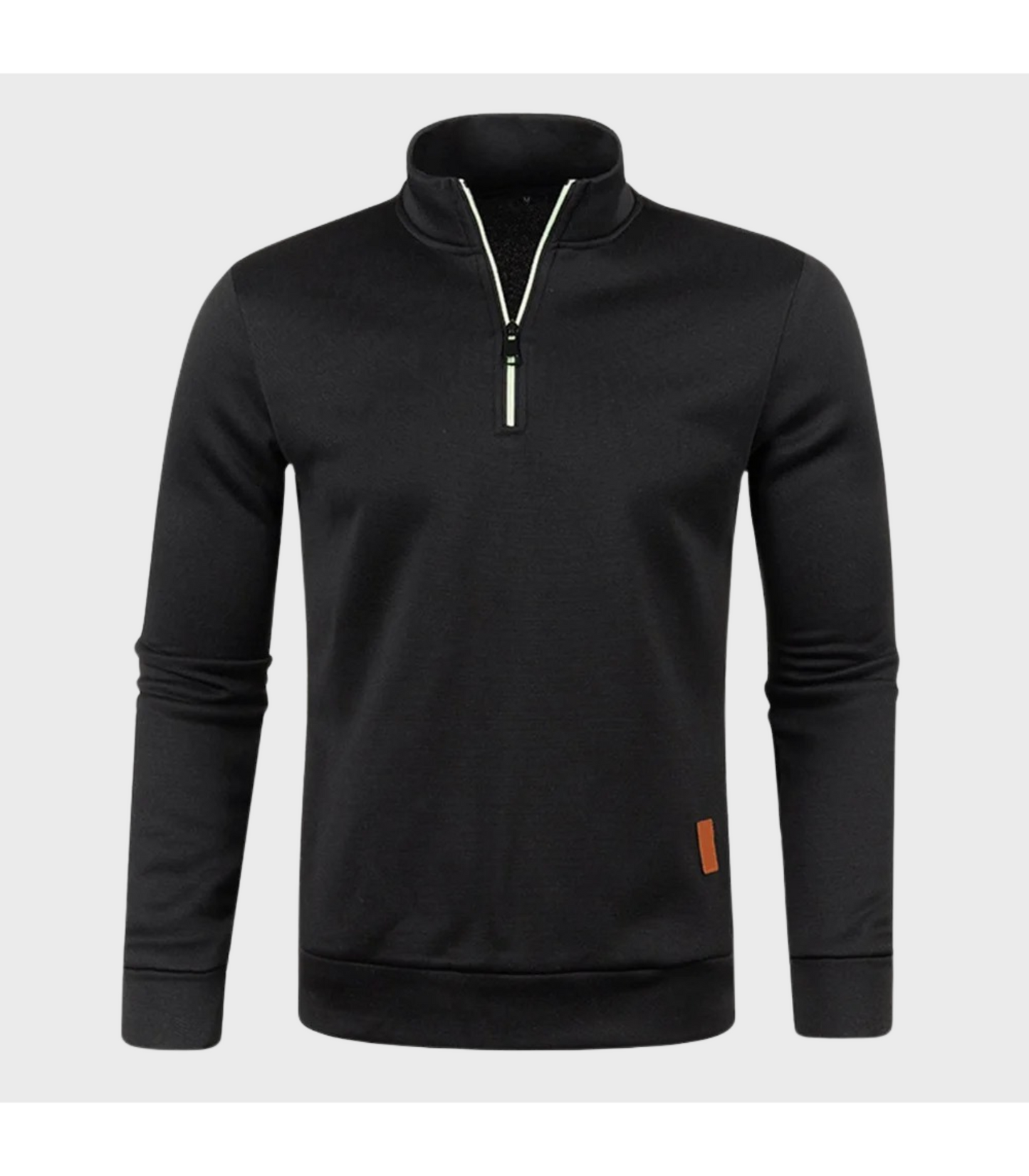 Joas - Warme herensweater met rits