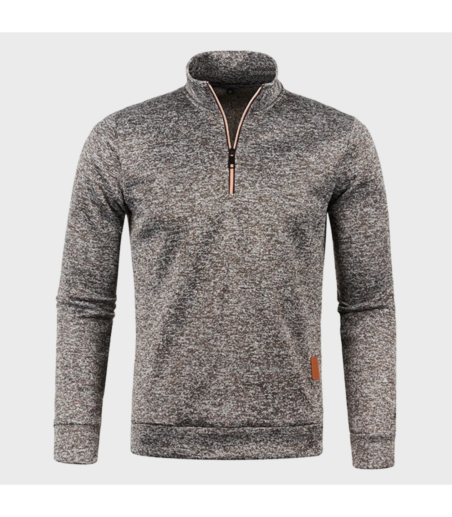 Joas - Warme herensweater met rits