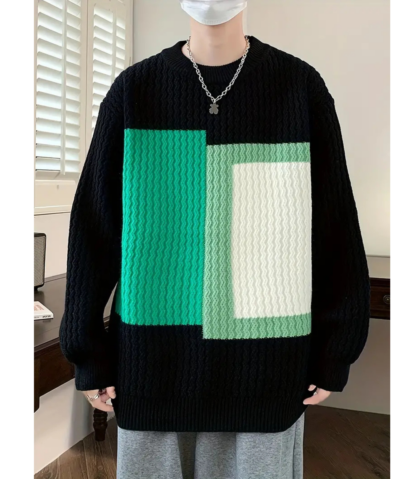 Jacob - Trendy gebreide trui