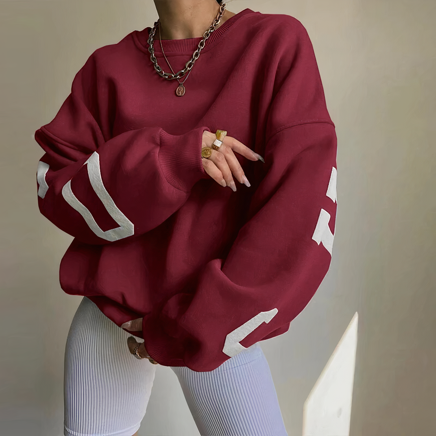 Katy - oversized wintertrui